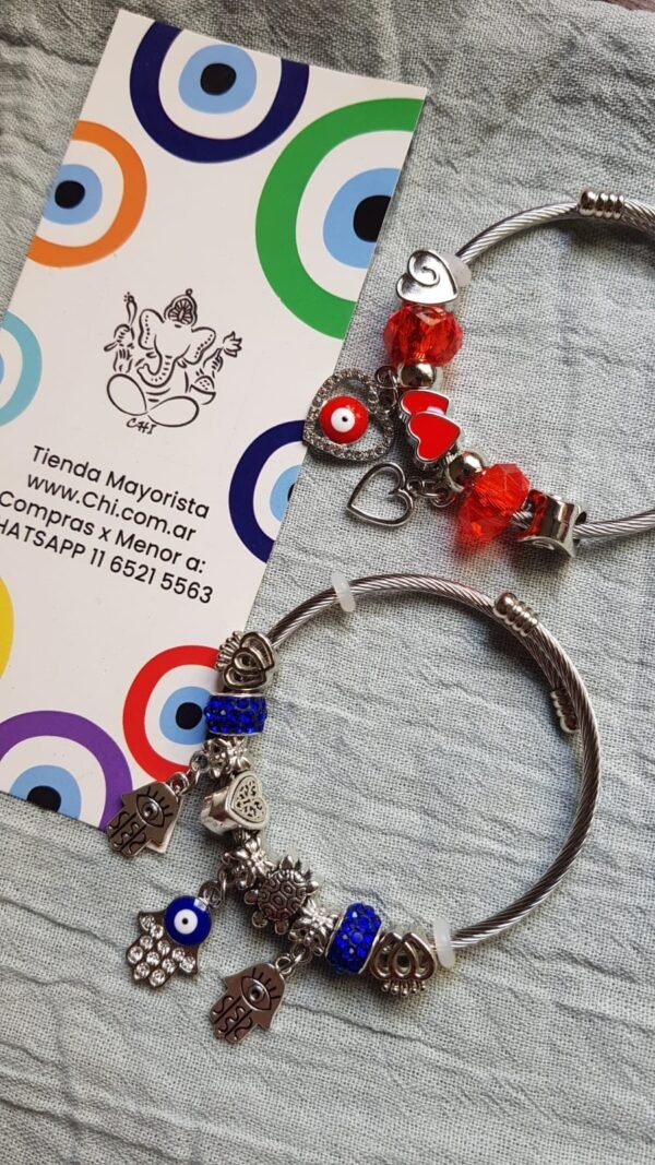 Pack Pulseras Pandora fantasía surtidas x 12 unidades