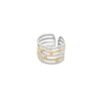 Pack Anillos Acero quirúrgico x 12 unidades surtidas