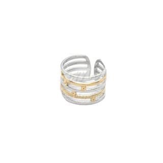 Pack Anillos Acero quirúrgico x 12 unidades surtidas