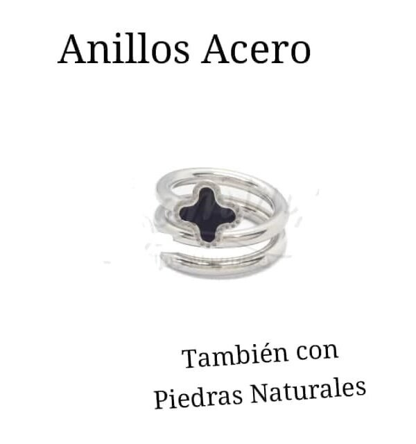 2026/08/1003457737.jpg Pack Anillos Acero quirúrgico x 12 unidades surtidas
